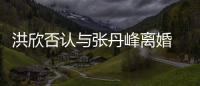 洪欣否认与张丹峰离婚 晒一家三口合照辟谣婚变